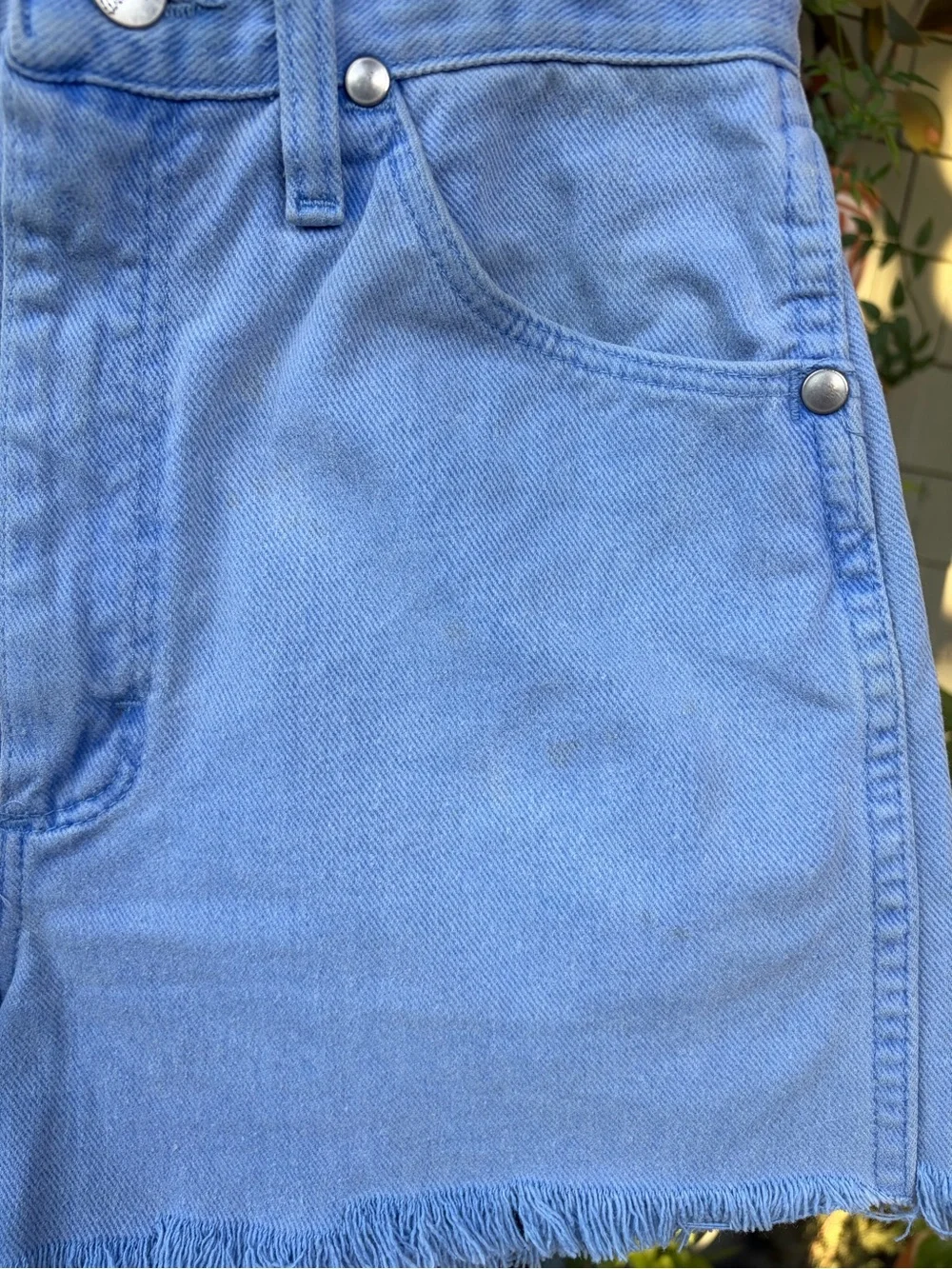 Vintage Light Blue Wrangler Denim Shorts